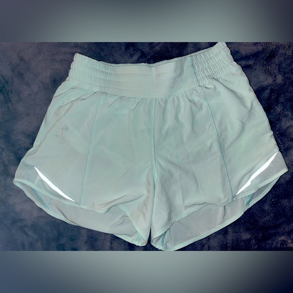 Lululemon shorts in Mint color